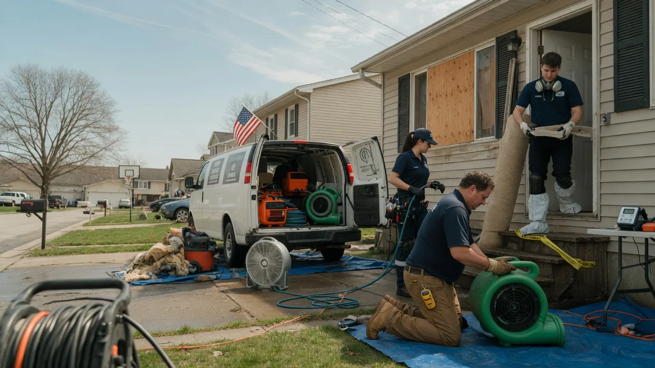 Water Damage Restoration in Triadelphia, WV near me